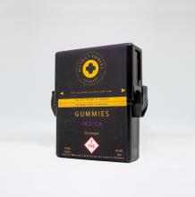 O.pen District Gummies | Blue Raspberry Indica 100mg Rec